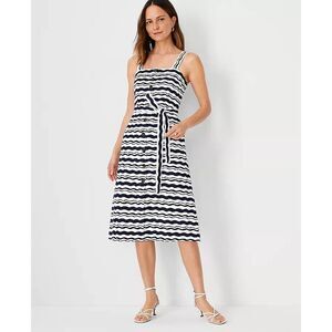 ANN TAYLOR $169 Wave Strappy Flare Dress Size Large Great condition